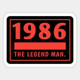 1886 birthday Sticker
